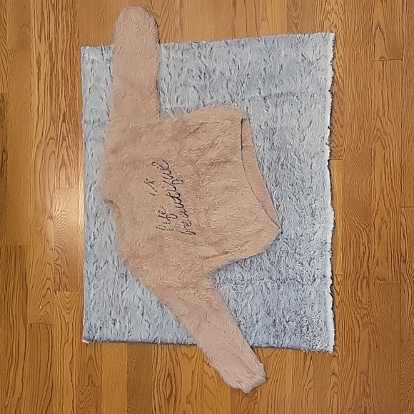 Ivy Rose, Rose Gold Sweater, Girls Size Extra Large, Excellent Condition! - Picture 1 of 7